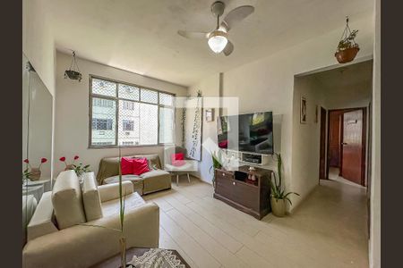 Sala de apartamento à venda com 2 quartos, 85m² em Botafogo, Rio de Janeiro