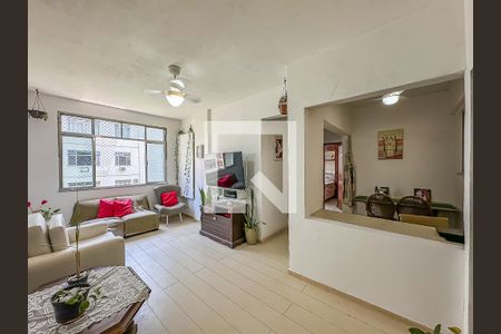 Sala de apartamento à venda com 2 quartos, 85m² em Botafogo, Rio de Janeiro