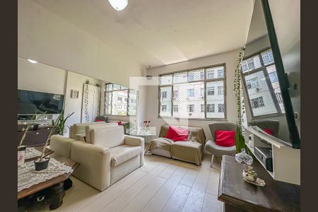 Sala de apartamento à venda com 2 quartos, 85m² em Botafogo, Rio de Janeiro