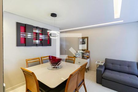 Sala  de apartamento à venda com 3 quartos, 75m² em Castelo, Belo Horizonte