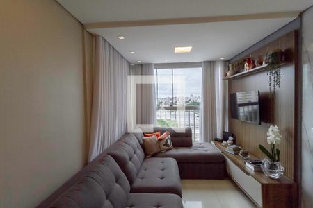 Sala  de apartamento à venda com 3 quartos, 75m² em Castelo, Belo Horizonte