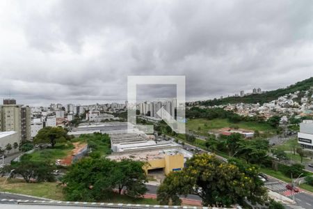 Vista da sala  de apartamento à venda com 3 quartos, 75m² em Castelo, Belo Horizonte
