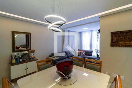 Sala  de apartamento à venda com 3 quartos, 75m² em Castelo, Belo Horizonte