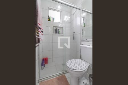 Apartamento à venda com 75m², 3 quartos e 2 vagasBanheiro da suíte 