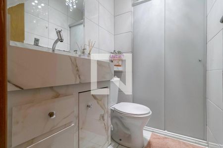 Apartamento à venda com 75m², 3 quartos e 2 vagasBanheiro social 