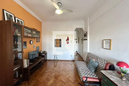 Sala de apartamento para alugar com 1 quarto, 40m² em Glória, Rio de Janeiro