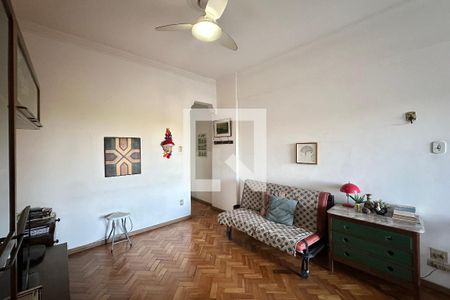 Sala de apartamento para alugar com 1 quarto, 40m² em Glória, Rio de Janeiro