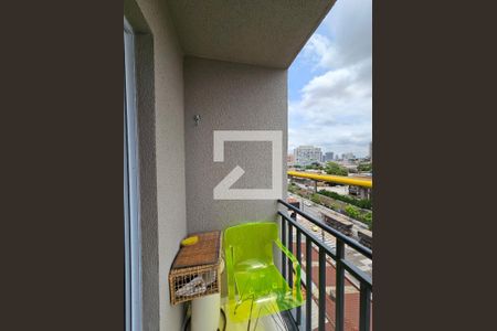 Varanda de kitnet/studio para alugar com 1 quarto, 24m² em Ipiranga, São Paulo