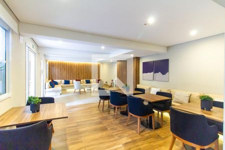 Apartamento à venda com 29m², 1 quarto e sem vaga Apartamento à venda com 29m², 1 quarto e sem vagaÁrea comum - Salão de festas