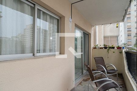 Varanda da Sala de apartamento à venda com 3 quartos, 115m² em Bela Vista, São Paulo