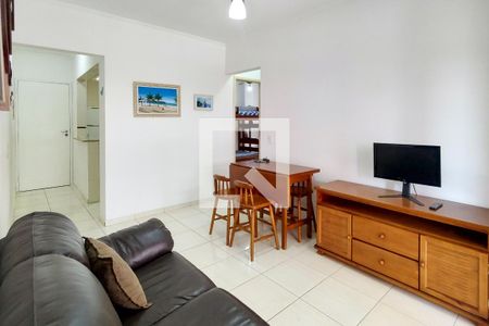 Sala de apartamento para alugar com 2 quartos, 60m² em Canto do Forte, Praia Grande