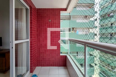 Sacada de apartamento para alugar com 2 quartos, 60m² em Canto do Forte, Praia Grande