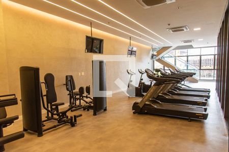 Apartamento para alugar com 27m², 1 quarto e sem vagaAcademia