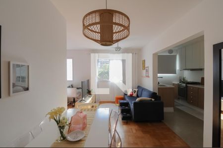 Sala de apartamento para alugar com 1 quarto, 50m² em Centro, São Bernardo do Campo