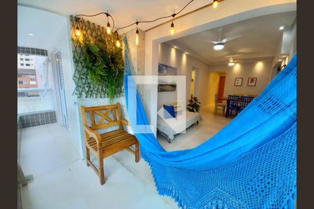 Sacada de apartamento para alugar com 2 quartos, 74m² em Boqueirão, Praia Grande