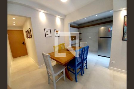 Sala de apartamento para alugar com 2 quartos, 74m² em Boqueirão, Praia Grande