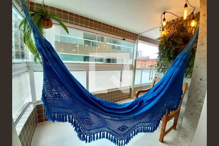 Sacada de apartamento para alugar com 2 quartos, 74m² em Boqueirão, Praia Grande