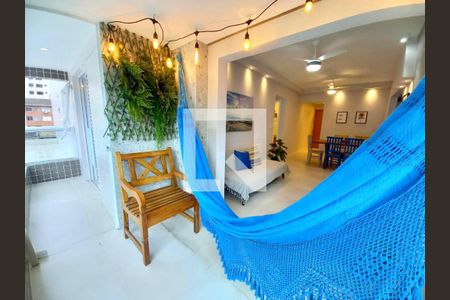 Sacada de apartamento para alugar com 2 quartos, 74m² em Boqueirão, Praia Grande