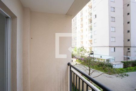 Varanda da Sala de apartamento à venda com 2 quartos, 55m² em Conceição, Diadema