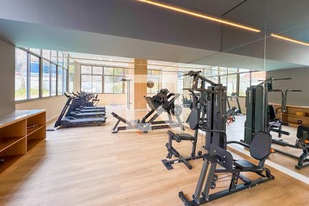 Apartamento à venda com 118m², 3 quartos e 2 vagas Apartamento à venda com 118m², 3 quartos e 2 vagasAcademia