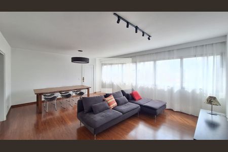 Sala de apartamento para alugar com 3 quartos, 121m² em Perdizes, São Paulo