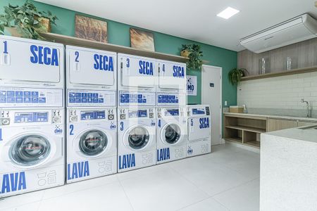 Studio para alugar com 25m², 1 quarto e sem vagaÁrea comum - Lavanderia