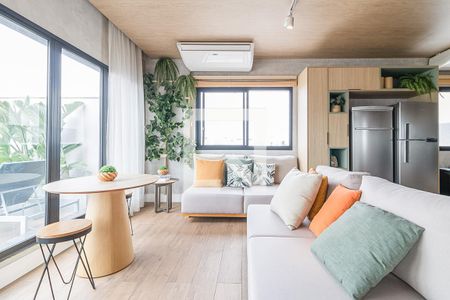 Studio para alugar com 25m², 1 quarto e sem vagaÁrea comum - Salão de festas 2