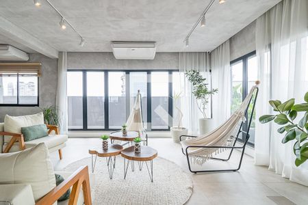 Studio para alugar com 25m², 1 quarto e sem vagaÁrea comum - Salão de festas 2