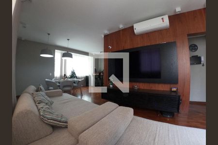 Sala de apartamento à venda com 3 quartos, 120m² em Anchieta, Belo Horizonte