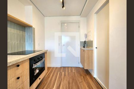 Cozinha de apartamento à venda com 1 quarto, 27m² em Vila Olímpia, São Paulo