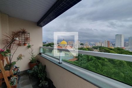 Varanda da Sala de apartamento à venda com 3 quartos, 121m² em Baeta Neves, São Bernardo do Campo
