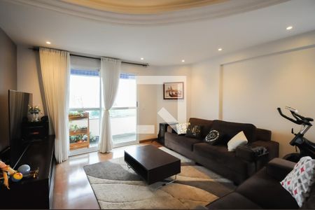 Sala de apartamento à venda com 3 quartos, 121m² em Baeta Neves, São Bernardo do Campo