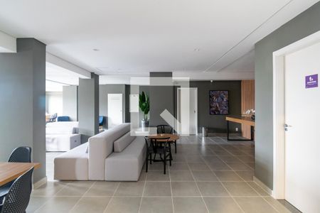 Apartamento para alugar com 35m², 2 quartos e 1 vagaÁrea comum - Salão de festas