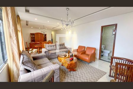 Sala de apartamento à venda com 5 quartos, 210m² em Santo Antônio, Belo Horizonte