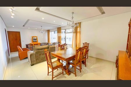 Sala de apartamento à venda com 5 quartos, 210m² em Santo Antônio, Belo Horizonte