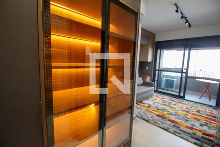 Cozinha de kitnet/studio para alugar com 1 quarto, 29m² em Campo Belo, São Paulo