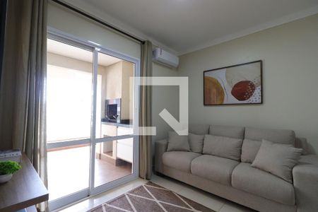 Sala de apartamento para alugar com 2 quartos, 85m² em Nova Aliança, Ribeirão Preto
