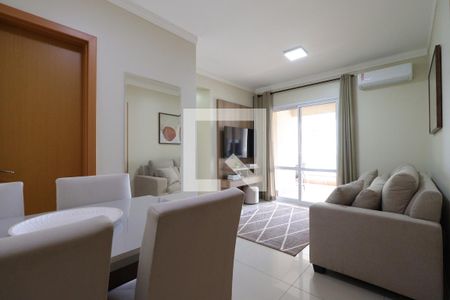 Sala de apartamento para alugar com 2 quartos, 85m² em Nova Aliança, Ribeirão Preto