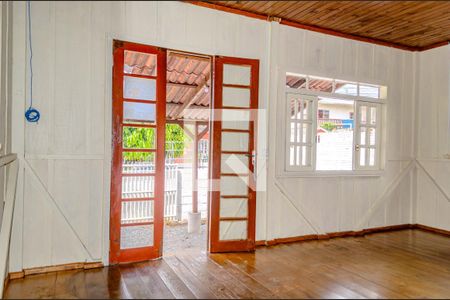 Sala / Cozinha de casa para alugar com 1 quarto, 40m² em São João do Rio Vermelho, Florianópolis