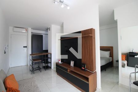 Sala de apartamento para alugar com 1 quarto, 42m² em Centro, Campinas