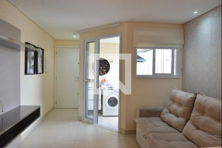 Sala de apartamento para alugar com 2 quartos, 53m² em Jardim, Santo André