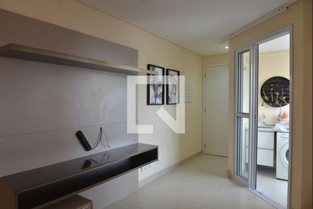 Sala de apartamento para alugar com 2 quartos, 53m² em Jardim, Santo André