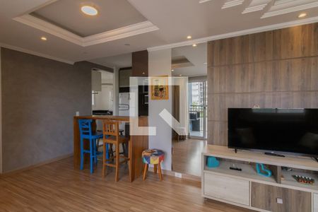 Sala de apartamento para alugar com 3 quartos, 65m² em Vila Augusta, Guarulhos