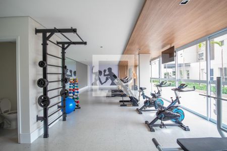 Apartamento à venda com 93m², 2 quartos e 2 vagas Apartamento à venda com 93m², 2 quartos e 2 vagasÁrea comum - Academia