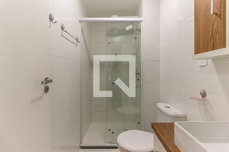 Studio para alugar com 24m², 1 quarto e sem vaga Studio para alugar com 24m², 1 quarto e sem vagaBanheiro