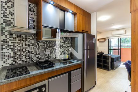 Studio para alugar com 24m², 1 quarto e sem vaga Studio para alugar com 24m², 1 quarto e sem vagaCozinha