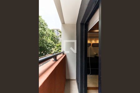 Studio para alugar com 24m², 1 quarto e sem vaga Studio para alugar com 24m², 1 quarto e sem vagaVaranda