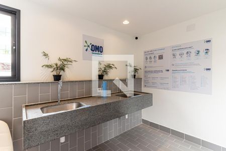 Studio para alugar com 24m², 1 quarto e sem vaga Studio para alugar com 24m², 1 quarto e sem vagaLavanderia