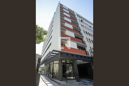 Studio para alugar com 24m², 1 quarto e sem vaga Studio para alugar com 24m², 1 quarto e sem vagaFachada