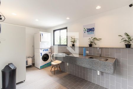 Studio para alugar com 24m², 1 quarto e sem vaga Studio para alugar com 24m², 1 quarto e sem vagaLavanderia